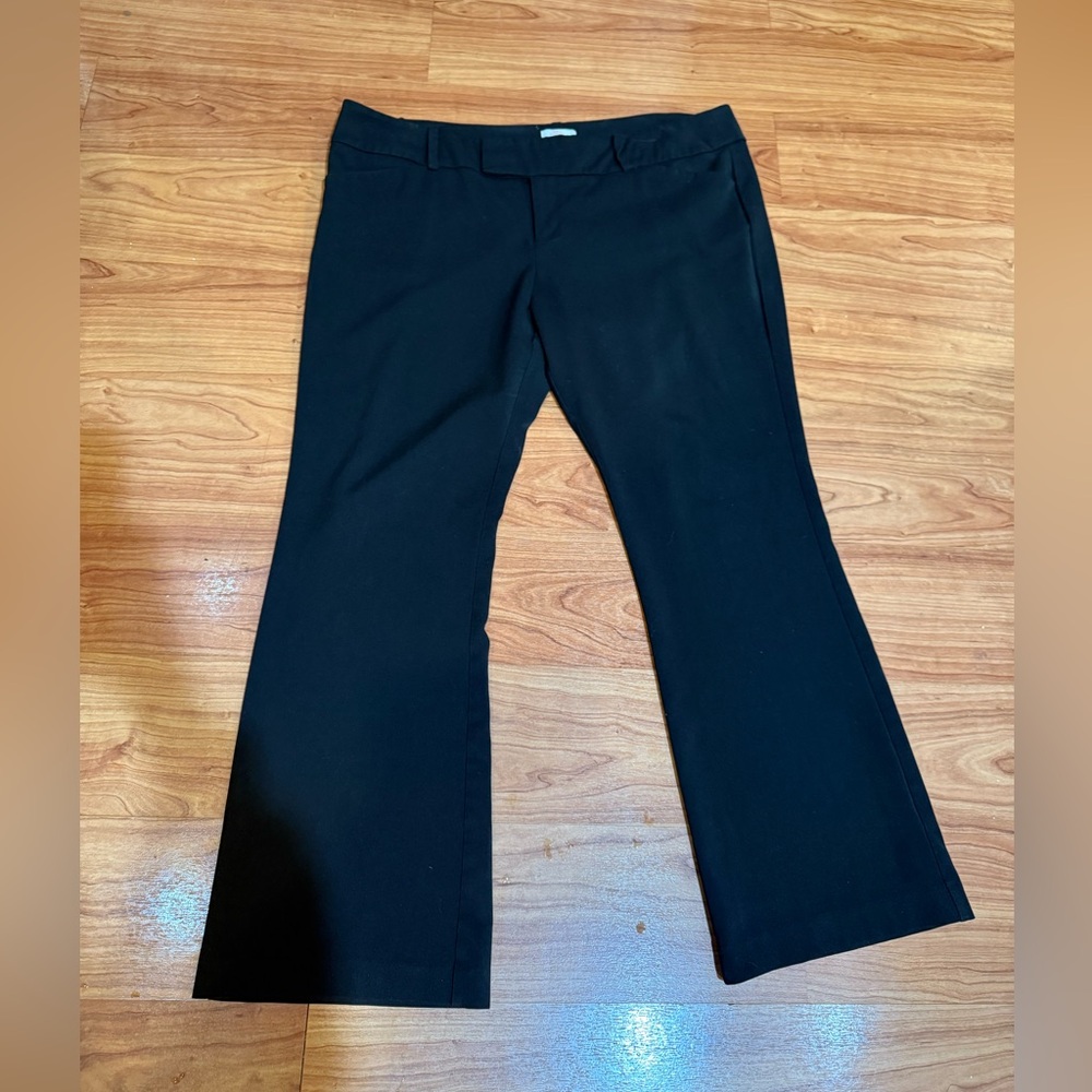 Merona Black Stretch Pants size 18 dress pants women’s size